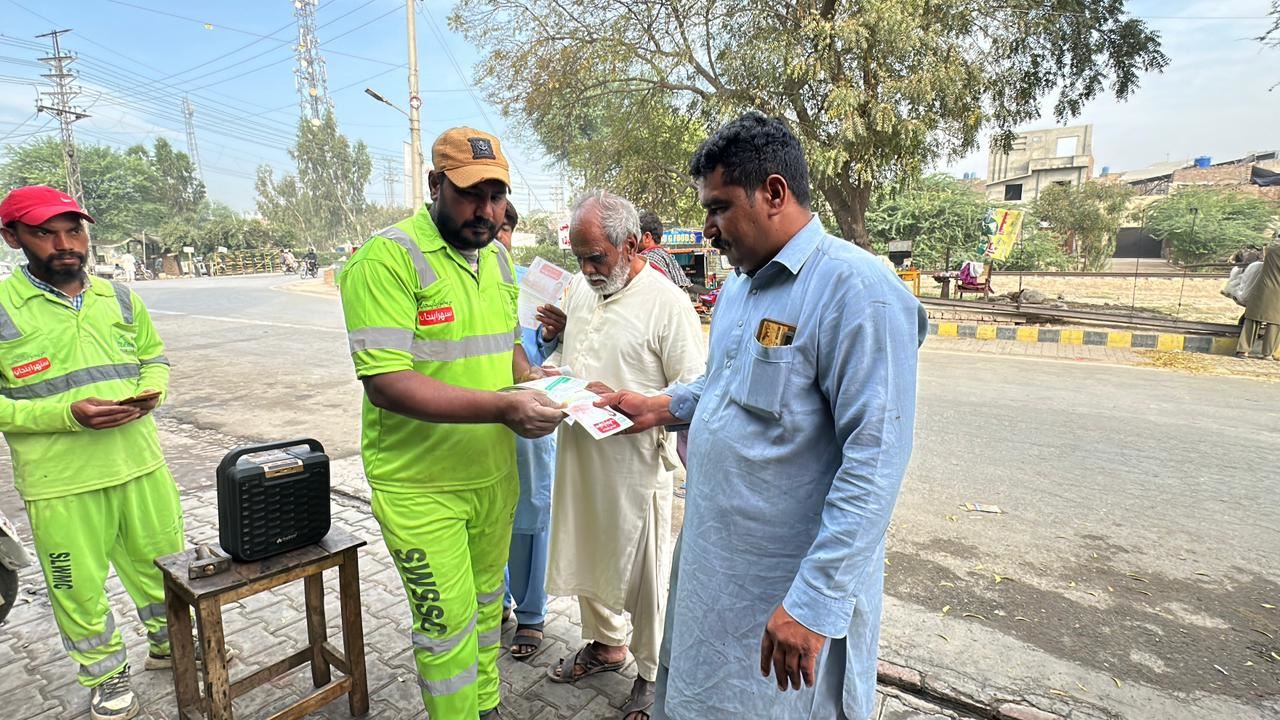 Chowk Bazaar Free Trash Bag Counter